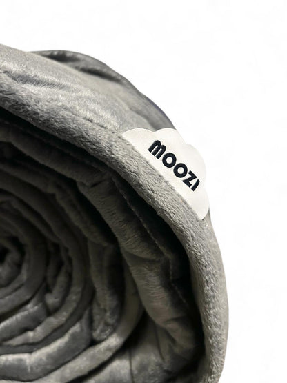 Minky Weighted blanket - Chicago Grey