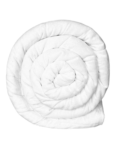Minky Weighted Blanket - Ice White